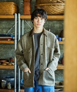 orSlow / 男裝 HARRIS TWEED RELAX FIT COVERALL